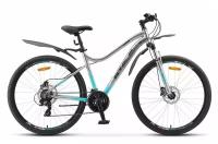 Горный (MTB) велосипед STELS Miss 7100 D 27.5 V010 (2022) рама 18" Хром