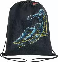 Сумка - мешок, рюкзак для сменной обуви (сменки) Пифагор, 1 отделение, 42х34 см, Space skater, 271600