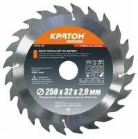 Диск пильный по дереву Кратон PROFESSIONAL 250х32/30х2,8 мм, 40Т