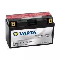 Мото аккумулятор VARTA AGM YT7B-4/YT7B-BS 12V 7Ah 120А (150x66x94) прямая пол. 507 901 012