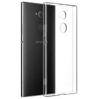 Силиконовый чехол для Sony XA2 Ultra. Прозрачный