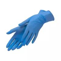 Benovy Перчатки нитриловые, голубые XS 100 штук