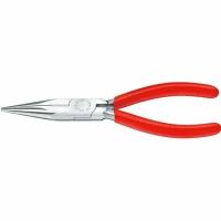 Круглогубцы Knipex KN-2503125, с режущими кромками хромированные 125 mm