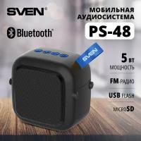 Портативная акустика Sven PS-48 Black