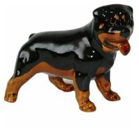 Ротвейлер фарфоровая статуэтка собаки