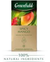 Чай Greenfield Spicy Mango, улун, 25 пакетиков