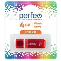 USB флешка Perfeo USB 4GB C13 Red