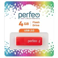 USB флешка Perfeo USB 4GB C04 Red