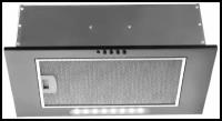 Вытяжка для кухни настенная наклонная DELVENTO DLV63M2 52см; 3 скорости; LED подсветка; 3 года гарантии