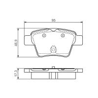 Фильтр топливный MAN-TGA (длиный), BOSCH 09864B2002 (1 шт.)