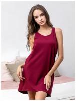 Платье LINGEAMO, размер M, бордовый