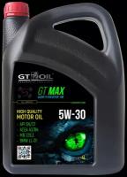 Синтетическое моторное масло GT OIL GT Max 5W-30, API SN/CF, 4 л 8809059408971