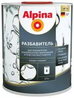 Разбавитель для алкидных лакокрасочных материалов Alpina, 0,75 л