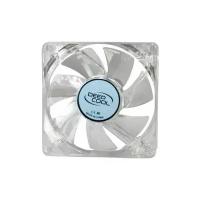 Вентилятор DeepCool Xfan 80L/B 80x80x25mm Hydro 1800RPM Blue LED