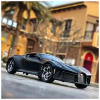 Коллекционная масштабная модель Bugatti LA Voitore Noire 1:24 (металл, свет, звук)