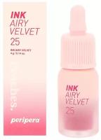 Помада для губ PERIPERA INK AIRY VELVET жидкая тон 25 zazzy peach