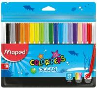 Maped Фломастеры "Ocean" 18 шт. (845721)