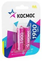 Аккумулятор AA/R6 1900мА. ч NI-MN BP-2 (блист.2шт) космос KOCR6NIMH(1900MAH)