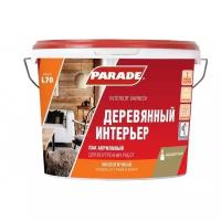 Parade L70 Деревянный интерьер бесцветный, полуматовая, 0.9 л