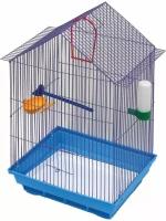 Клетка для птиц, попугаев с поилкой 35х28х55 см