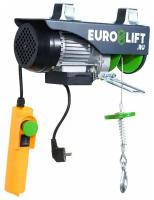 Лебедка электрическая Euro-lift РА-1200 (600/1200 кг, 18/9 м)