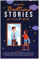 Bedtime Stories for Kids/Adults-4 Books in 1. Learn the Basics from Kid to Become an Adult.Use Meditation Stories to Sleep and Relax Well, Less Stress…