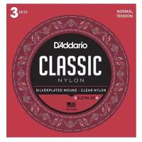 Набор струн D'Addario EJ27N Classic Nylon Normal Tension