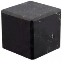 Куб из шунгита неполированный, сторона 100мм РадугаКамня