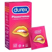 Презервативы Durex Pleasuremax с ребрами и пупырышками