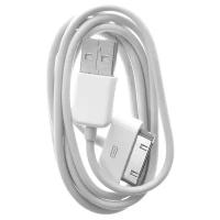 OLTO Кабель USB(A) - iPhone 4 ACCZ-3013 White, белый 1м