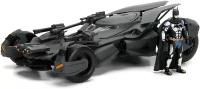 Jada Toys Набор Justice League Машинка с Фигуркой 2.75" 1:24 99229-Justice League Batmobile 99231-Batman Figure 99232