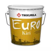 Лак паркетный полуматовый euro kiri (евро кири) tikkurila 2,7 л бесцветный (база ep)