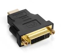 Переходник DVI-D-HDMI ExeGate EX-HDMI-DVI-3 (25F/19M, v 1.4b, позолоченные контакты, экран) EX294729RUS