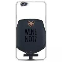 Силиконовый чехол Wine not white на Wileyfox Spark / Вилейфокс Спарк