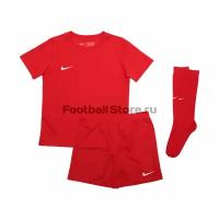 Комплект детской формы Nike Dry Park Kit Set AH5487-657, р-р 96-104 см, Красный