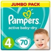 Подгузники Pampers Active Baby Dry Maxi Джамбо 9-14кг