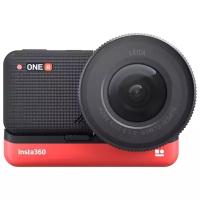 Экшн-камера Insta360 One R 1 Inch, 5312x2988, черный/красный