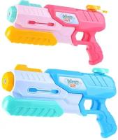 Водный пистолет детский Oubaoloon 825-1 Водное оружие / Водная пушка, помповый механизм, стреляет водой, в пакете