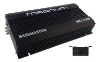 Автомобильный усилитель 1 канальный 1500w MAGNUM BASSMASTER MB 1.1500