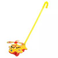 Игрушка для малышей "Каталка вертолетик"/желтый