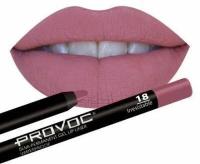 PROVOC Lip Liner 18 Гелевая подводка в карандаше для губ