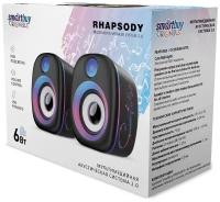 Акустическая система 2.0 SmartBuy RHAPSODY, 6Вт, RGB-подсветка, USB (SBA-4800)