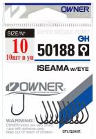 Крючки OWNER 50188 Iseama w/eye BC №10 10шт