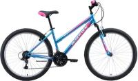 Женский горный велосипед с колесами 26" Black One Alta 26 D белый/ розовый/ голубой рама 18", 21 скорость