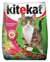 Сухой корм KiteKat "Аппетитная телятинка" для кошек, 1,9 кг 1180502