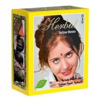 хна для волос Жёлтая марки Хербул (Yellow henna Herbul), 60 грамм