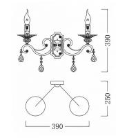 Бра Maytoni Grace RC247-WL-02-R