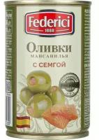 Оливки Federici с семгой, 300 г