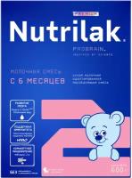 Смесь Nutrilak Premium 2, старше 6 месяцев, 600 г