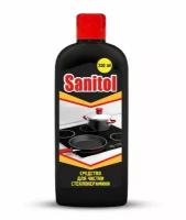 Средство для чистки стеклокерамики Sanitol, 250 мл, 310 г